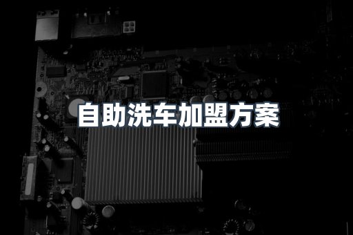 自助洗车加盟
